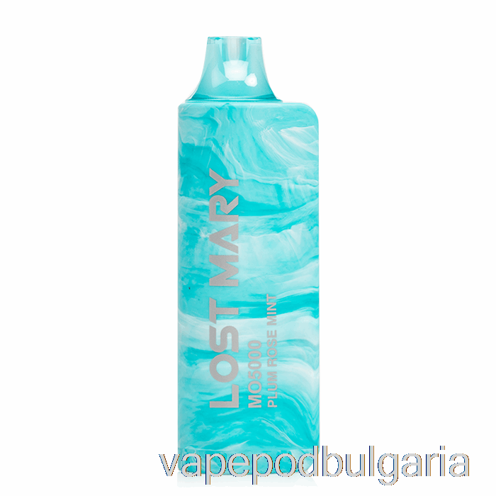 Vape 10000 Дръпки Lost Mary Mo5000 Disposable Plum Rose Mint